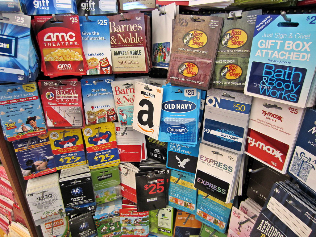 birthday gift card