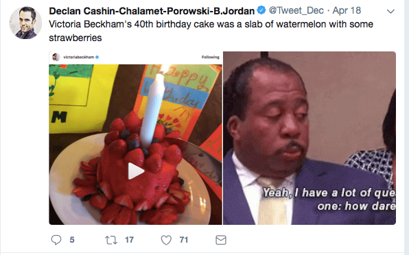 birthday cake
